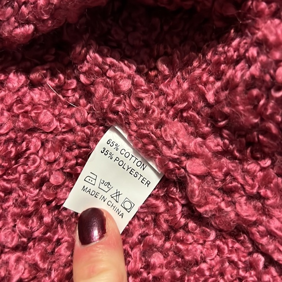 NWT Boucle Fabric Wrap Cardigan Sweater - Picture 6 of 6